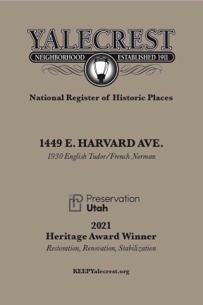 1449 Harvard plaque presentation