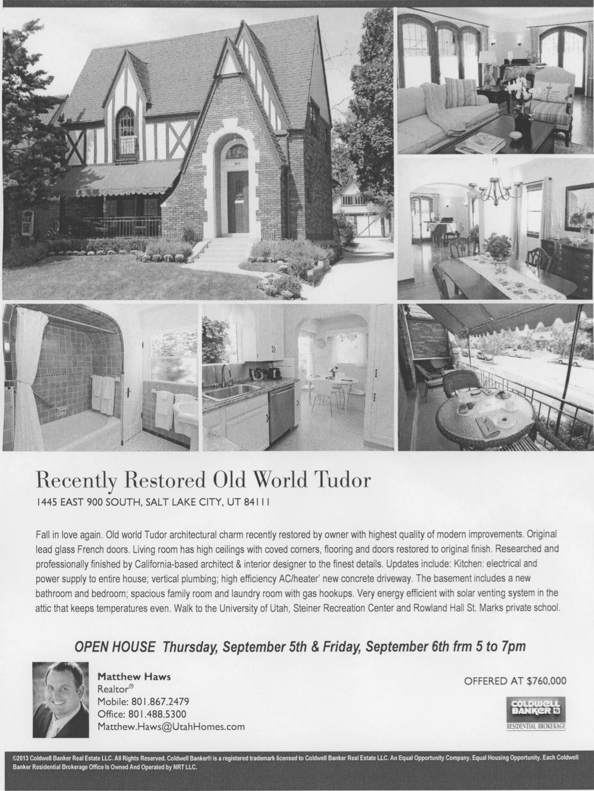 Recently Restored Old World Tudor